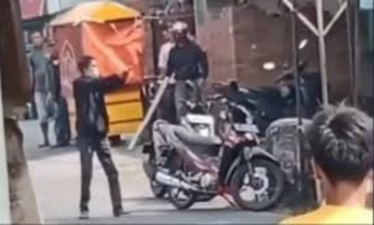 Ketahun Maling Motor, Pelaku Ini Sempat Acungkan Senpi 