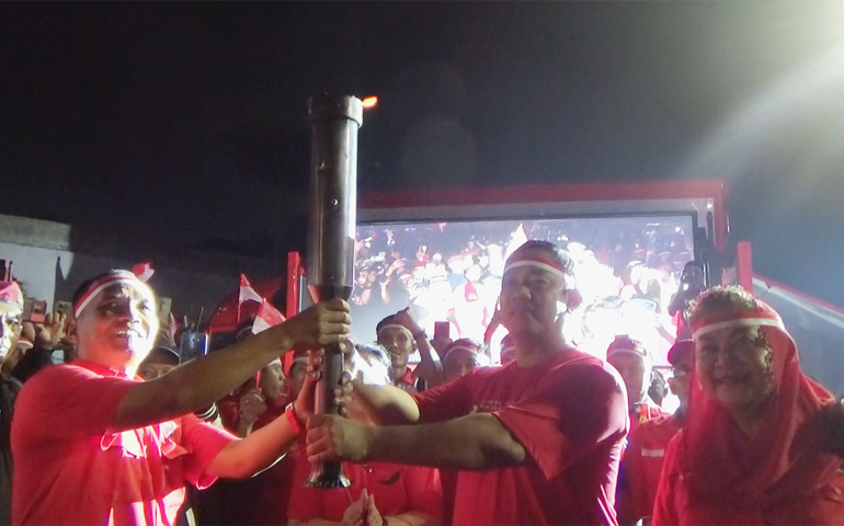 Malam Ini, Obor Api Rakernas V PDIP Bermalam di Panti Marhaen&nbsp;Semarang