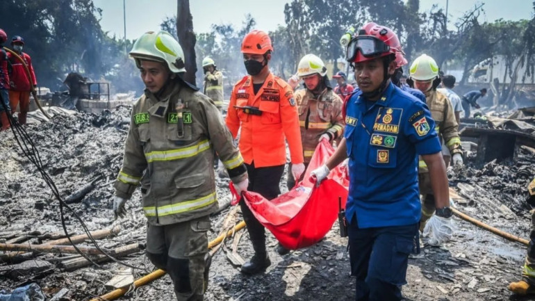 Satu Orang Tewas dalam Kebakaran di Hutan Taman Kota Penjaringan&nbsp;Jakut
